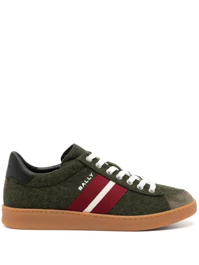 Bally Runway Sneakers In Green