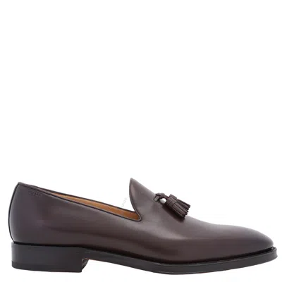 Bally Sabel Loafers In Ebano Leather In Black
