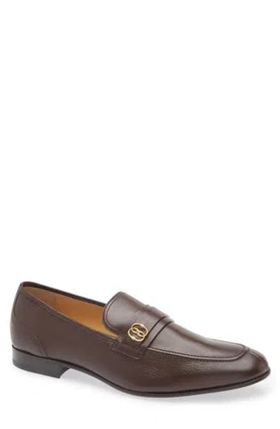 Bally Sadei Penny Loafer In Ebano