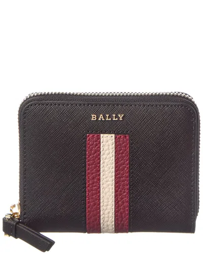 Bally Saira Leather Coin Purse In Brown
