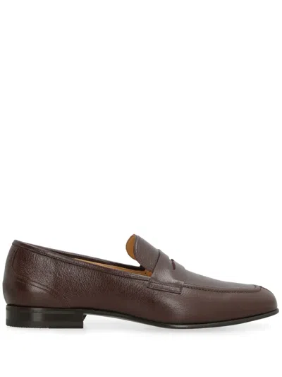 Bally Saix Loafers In Brown