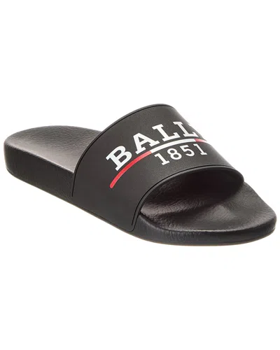 Bally Samuel Rubber Slide In Black