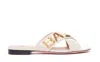 Bally Larise Flat Sandals In White