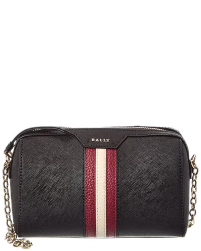 Bally Sary Leather Camera Bag In Burgundy