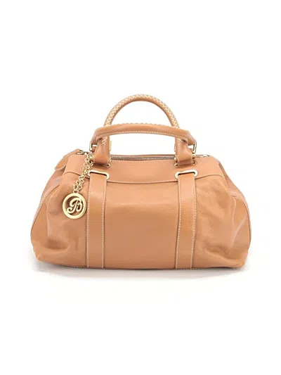 Pre-owned Bally Satchel In Tan