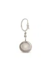 Bally Saucer-pendant Dangling Earrings In Metallic