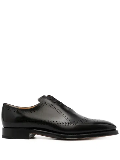 Bally Scandor Oxford Shoes In Black