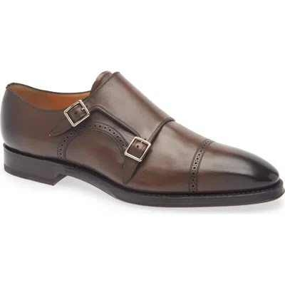 Bally Scardino Monk Loafer In Mid Brown