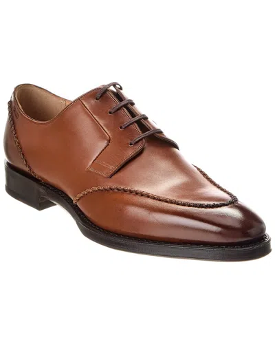 Bally Scaron Leather Oxford In Brown