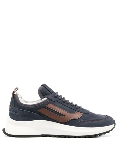 Bally Schuhe Suede Sneakers In Blue