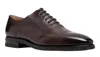 Bally Scotch Lace-up Leather Oxford Shoes In Brown