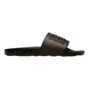 Bally Scotty 6300476 Men's Black Rubber Slide Sandals In Black
