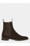 Bally Styles Suede Ankle Boots In Brown