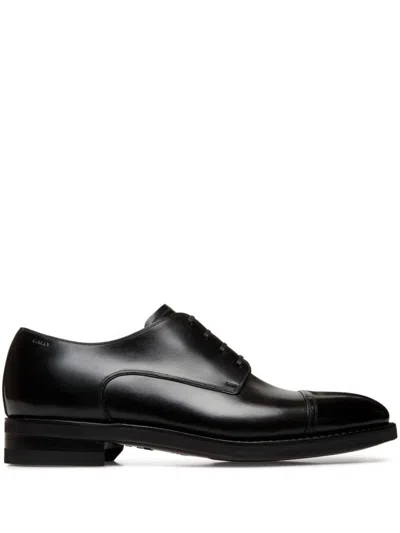 Bally Scribe Un Derby Shoes In Black