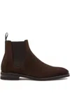 Bally Scribe Un Suede Boots In Brown