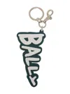 Bally Sculpted-logo Keyring In Green