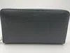 Bally Selen Men's 6219458 Zip Around Black Calf Leather Wallet In Black
