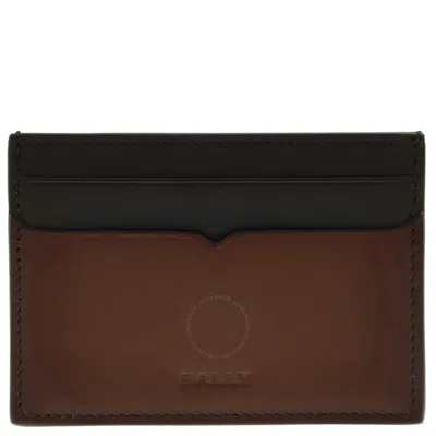 Bally Sellier Tamponato Leather Card Holder