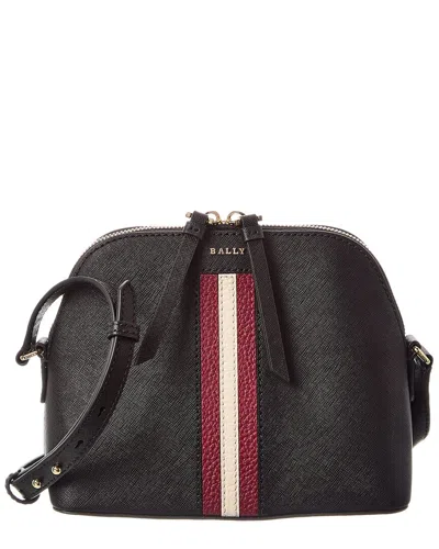 Bally Semele Leather Camera Bag In Metallic