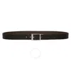 Bally Reversible And Adjustable Leather Belt In Black
