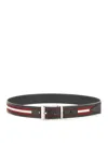 Bally "shiffie" Belt In Black
