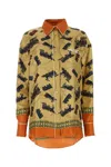 Bally Camicia In Seta Stampata  Donna In Printed
