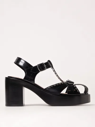 BALLY HEELED SANDALS BALLY WOMAN COLOR BLACK,423194002