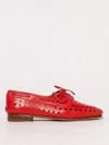 Bally Women's Leather Party Lace-up Shoes In Red