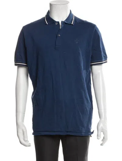 Pre-owned Bally Short Sleeve Shirt In Blue