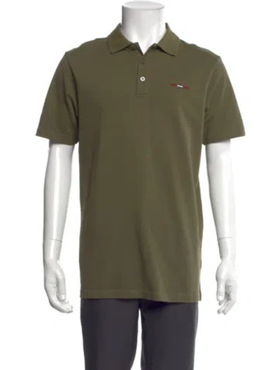 Pre-owned Bally Short Sleeve Shirt In Green