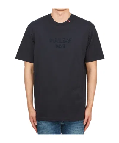 Bally Short-sleeved T-shirt In Black