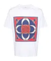 Bally Graphic-print Cotton T-shirt In White