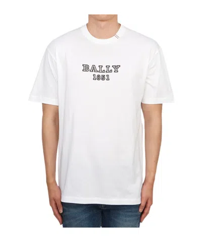 Bally Short-sleeved T-shirt In White