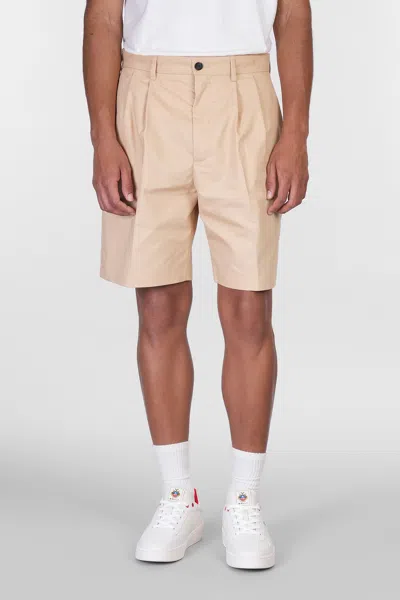 Bally Shorts In Beige Cotton