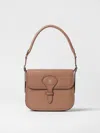 Bally Beckett Shoulder Bag In Smooth Leather In Beige