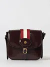 Bally Beckett Crossbody Bag In Burgundy