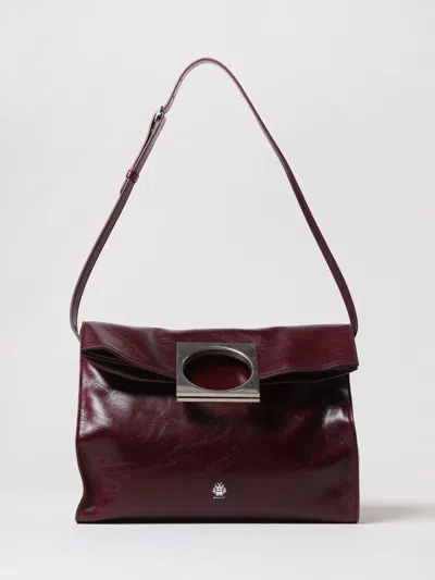 Bally Shoulder Bag  Woman Color Burgundy