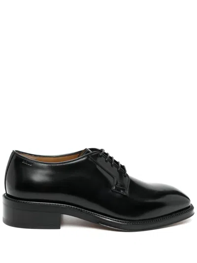 Bally Siffre Derby Shoes In Black