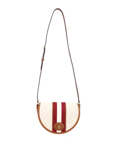 Bally Sign Round Bag In White