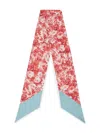 Bally Silk Scarf In Red