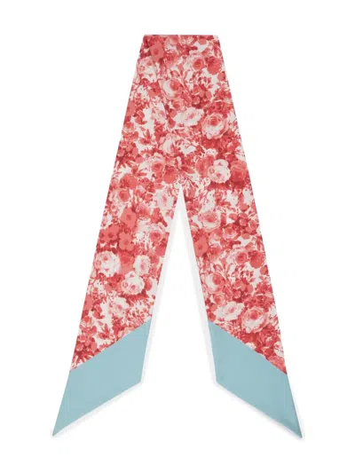 Bally Silk Scarf In Red