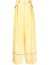 Bally Trousers In Yellow