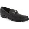 Bally Simpler Bit Loafer In Black