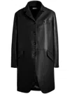 Bally Single-breasted Coat In Black