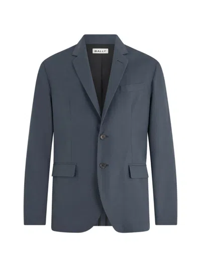 Bally Single-breasted Blazer In Blue