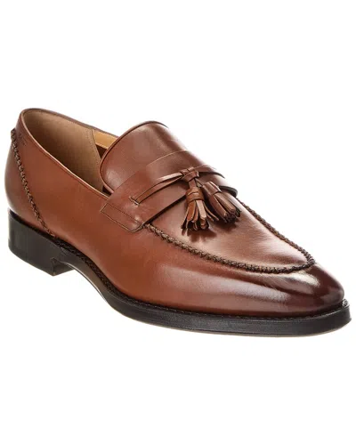 Bally Skenny Leather Loafer In Brown