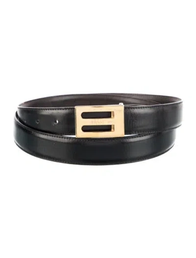 Pre-owned Bally Skinny Leather Belt Kit In Multi
