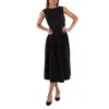 Bally Sleeveless Duchess Midi Dress, Brand