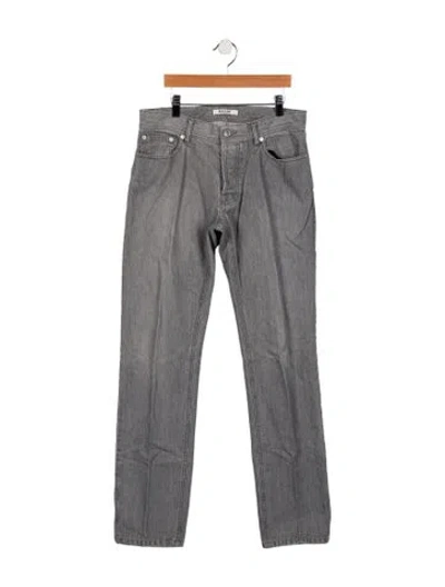Pre-owned Bally Slim Fit Jeans In Gray