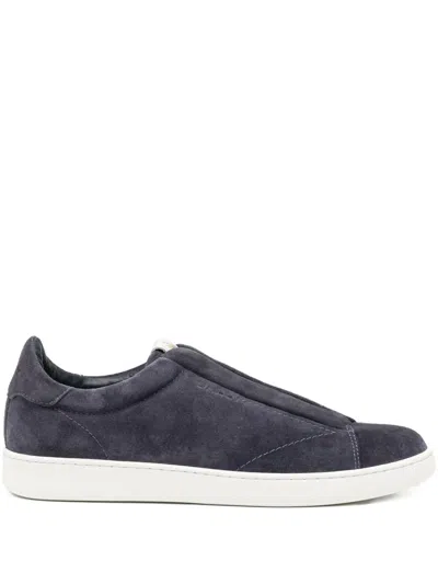 Bally Slip-on Trainers In Blue